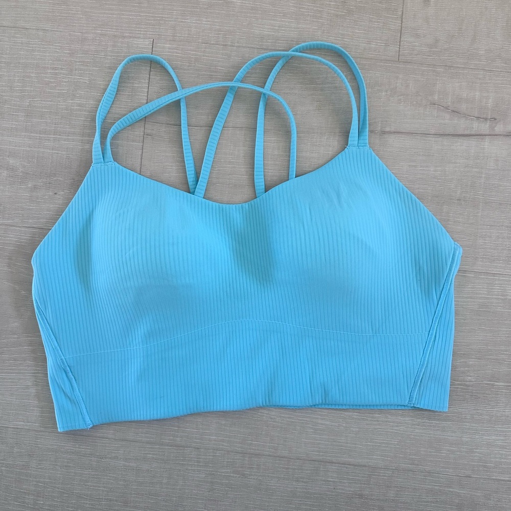 Lululemon Like a Cloud Ribbed Longline Bra